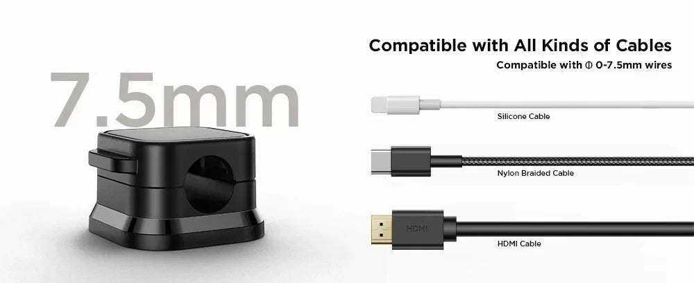 Magnetic Cable Management Clip