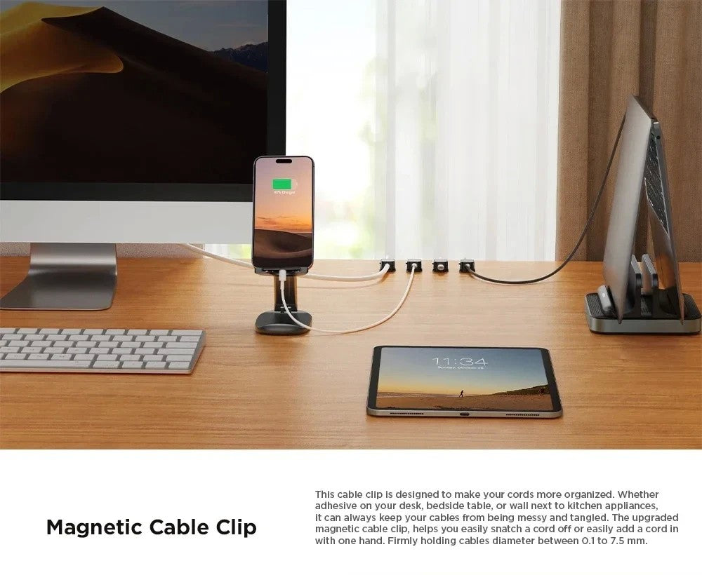 Magnetic Cable Management Clip