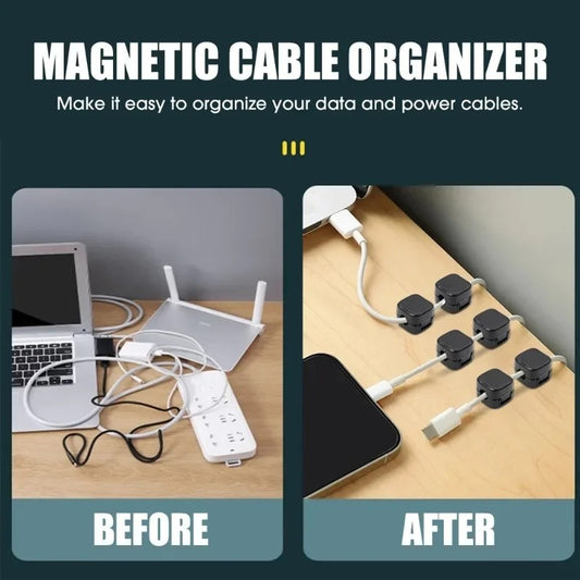 Magnetic Cable Management Clip